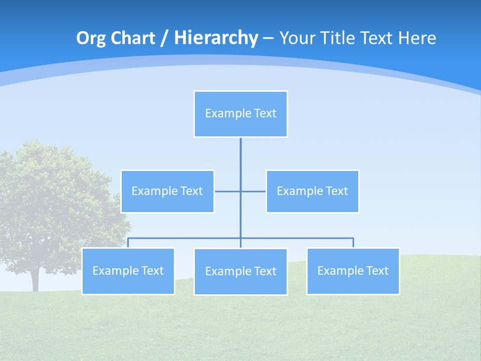 Long Peace Single PowerPoint Template