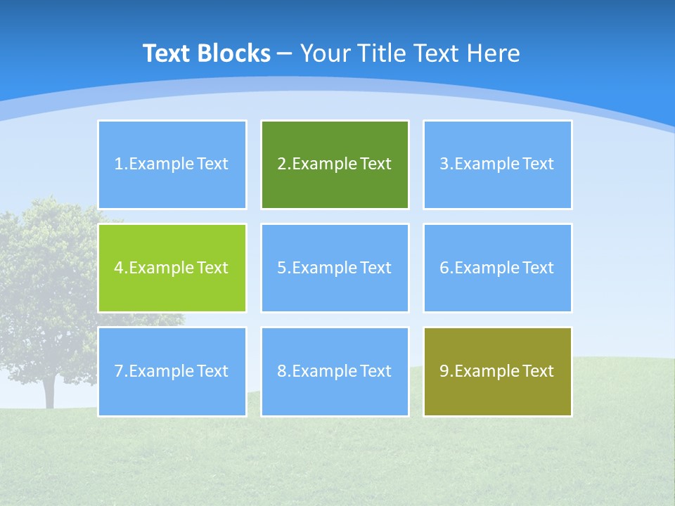 Long Peace Single PowerPoint Template