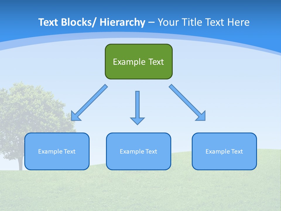 Long Peace Single PowerPoint Template