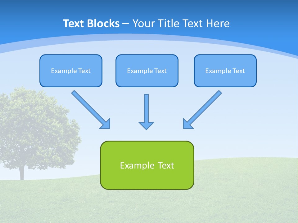 Long Peace Single PowerPoint Template