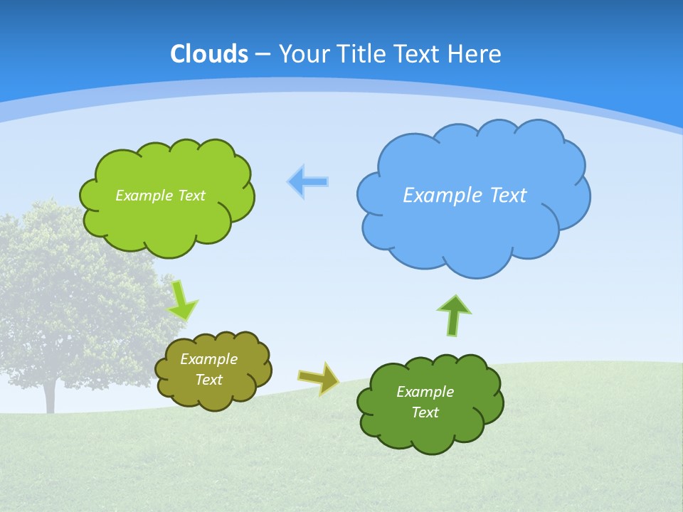 Long Peace Single PowerPoint Template