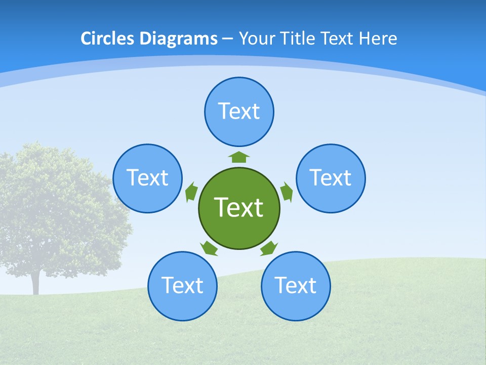 Long Peace Single PowerPoint Template