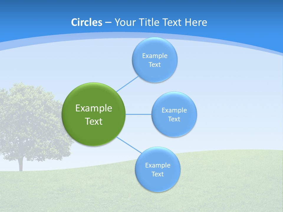 Long Peace Single PowerPoint Template