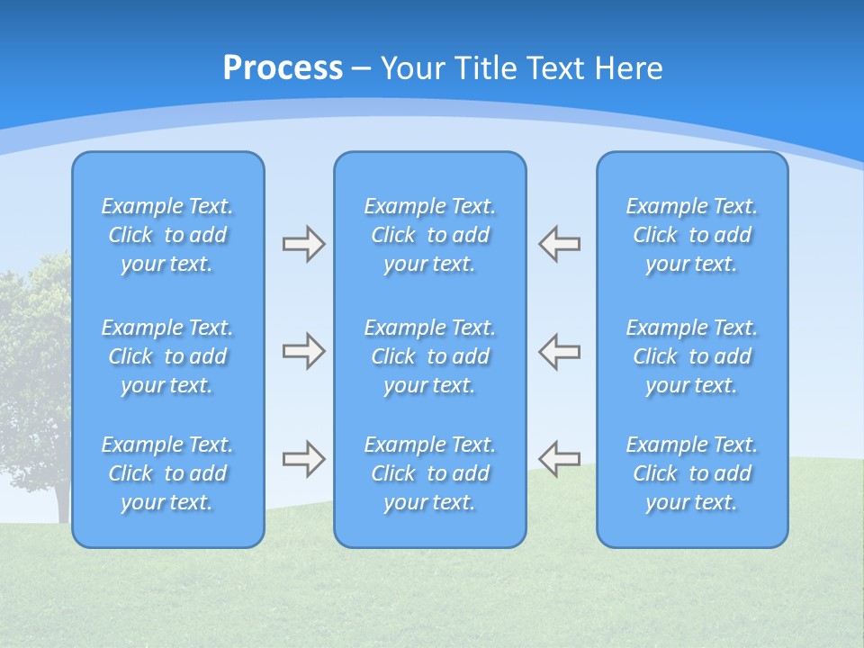 Long Peace Single PowerPoint Template