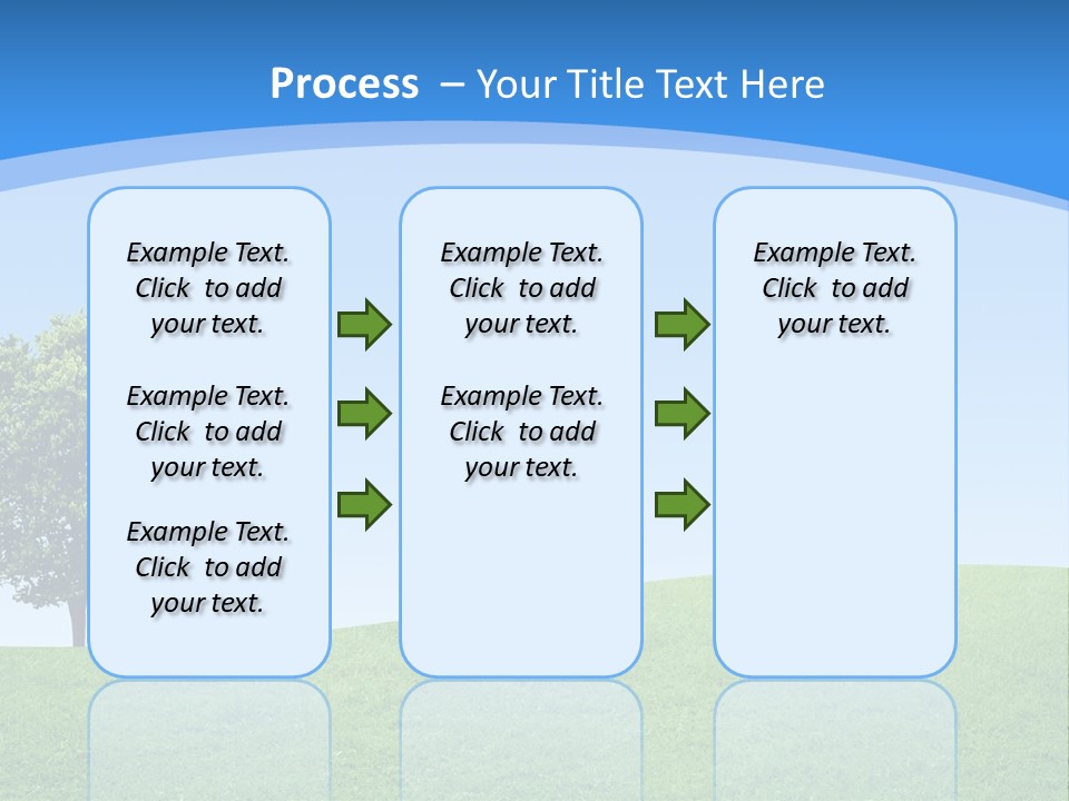 Long Peace Single PowerPoint Template