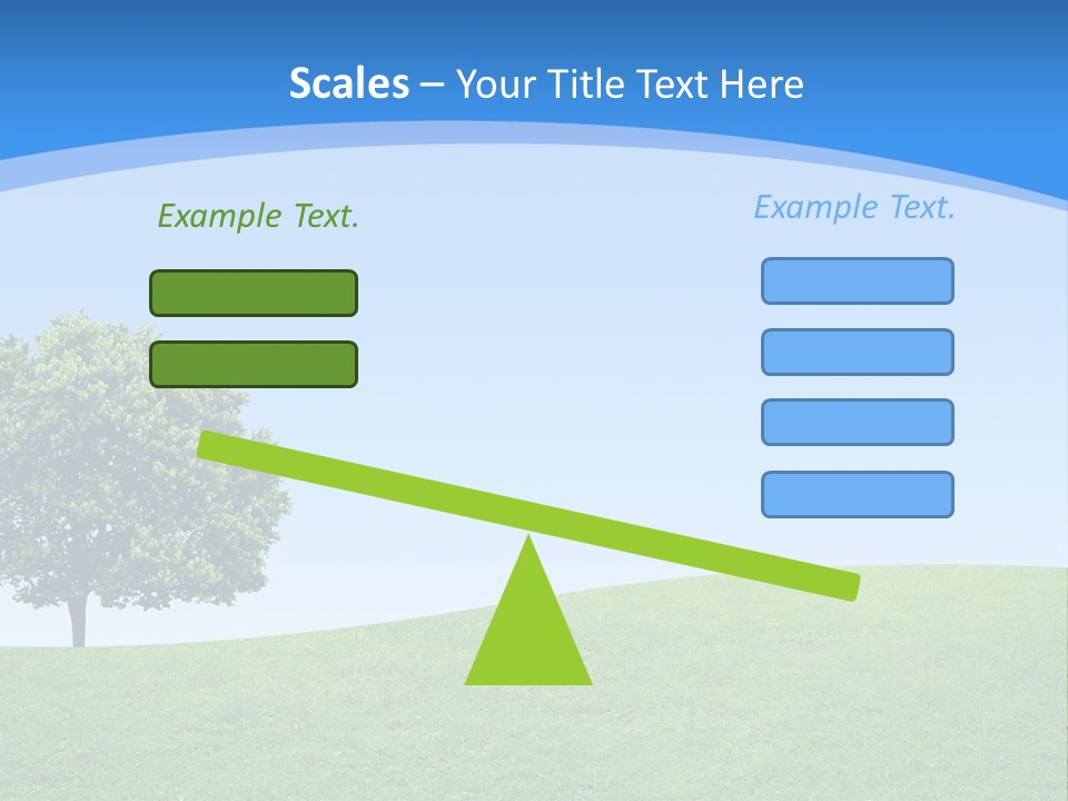 Long Peace Single PowerPoint Template