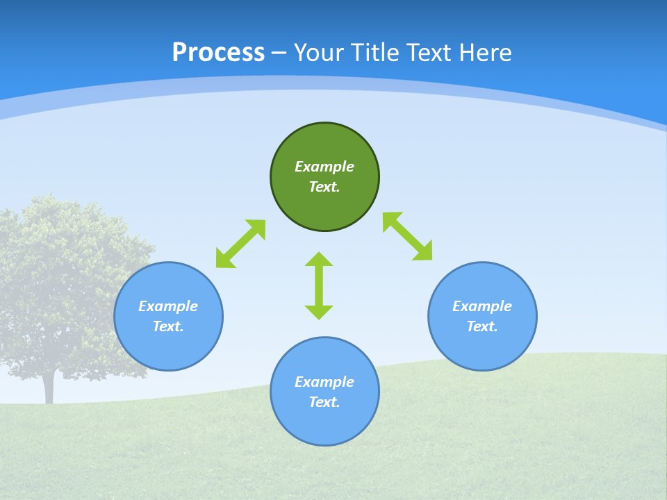 Long Peace Single PowerPoint Template