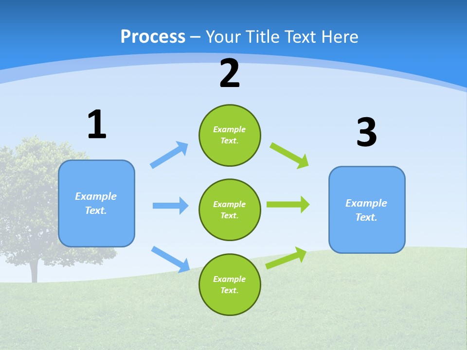Long Peace Single PowerPoint Template