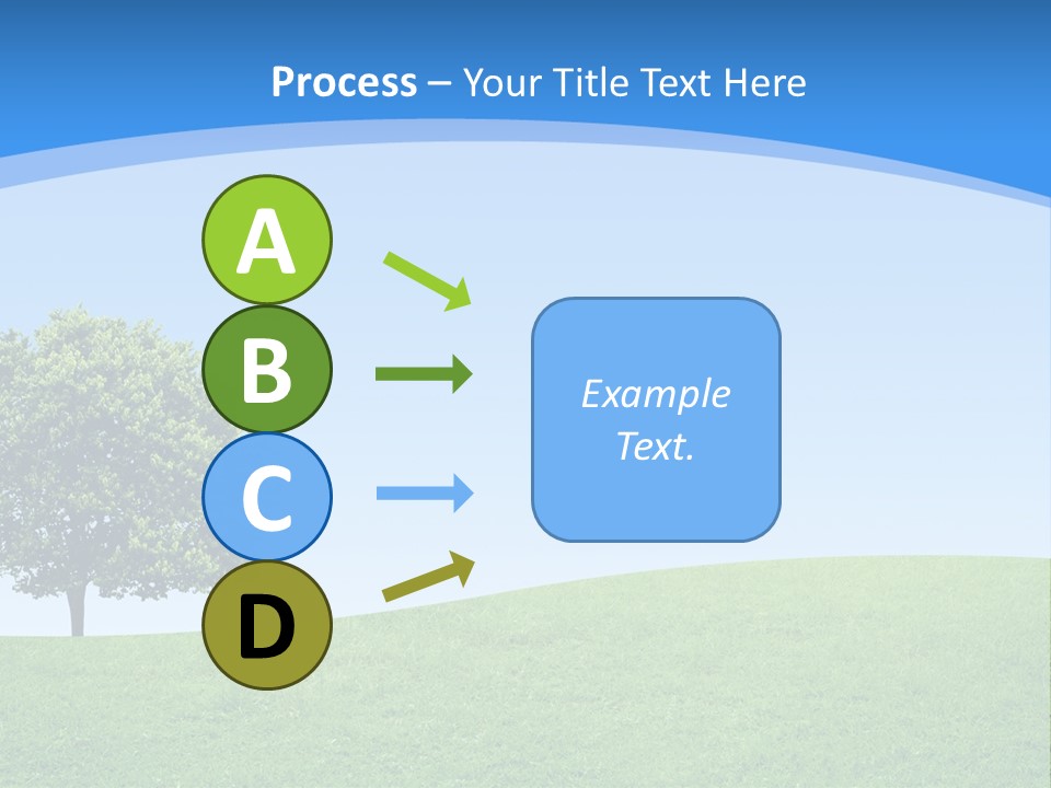 Long Peace Single PowerPoint Template