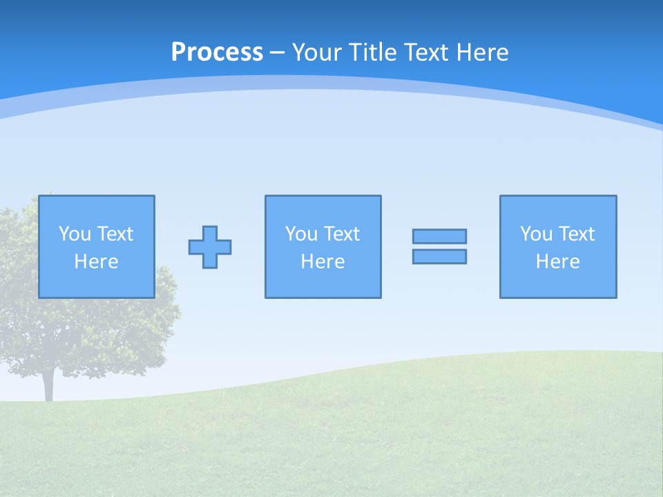 Long Peace Single PowerPoint Template