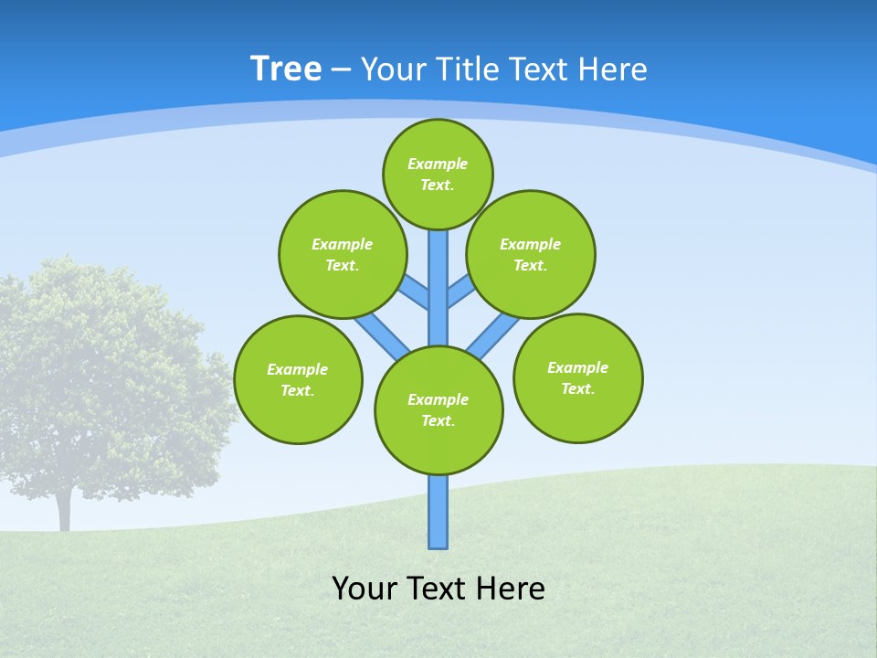 Long Peace Single PowerPoint Template