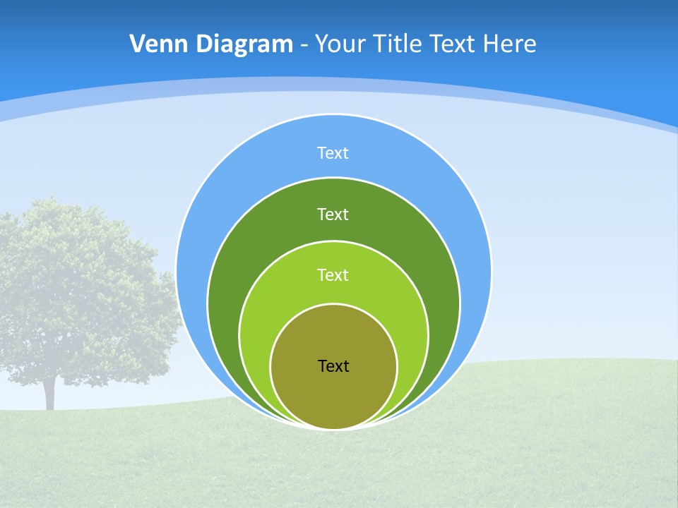 Long Peace Single PowerPoint Template