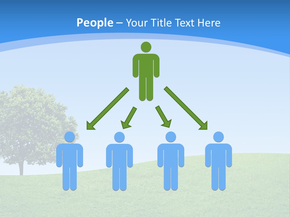 Long Peace Single PowerPoint Template