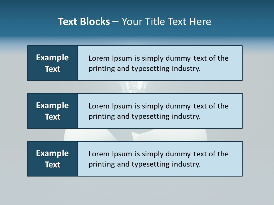 Lamp Concepts Nobody PowerPoint Template