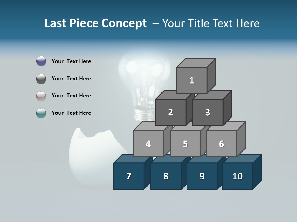 Lamp Concepts Nobody PowerPoint Template