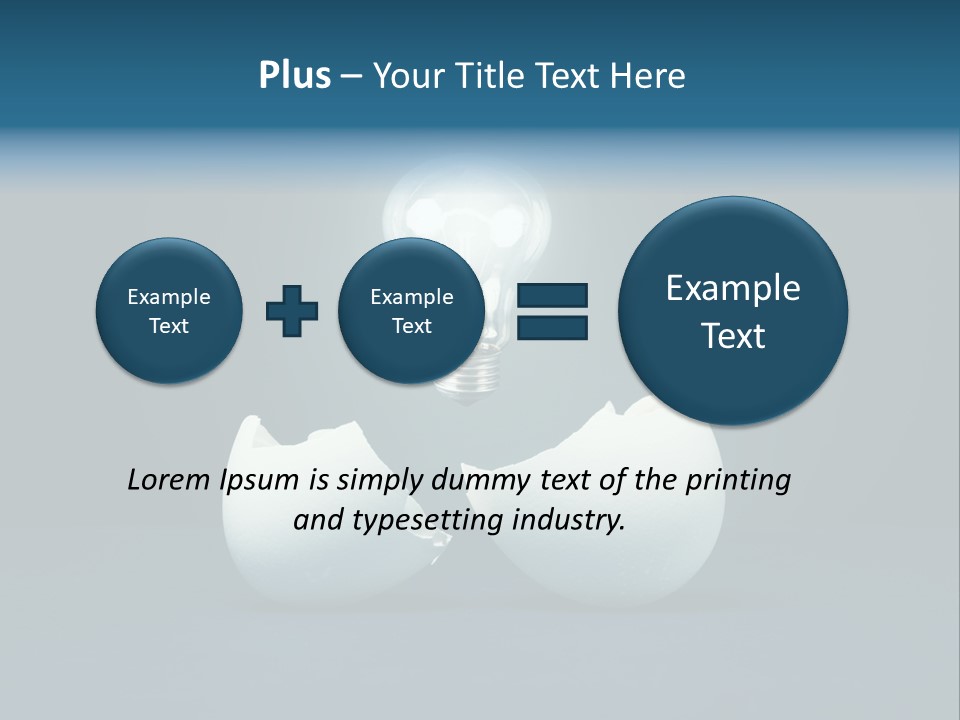 Lamp Concepts Nobody PowerPoint Template