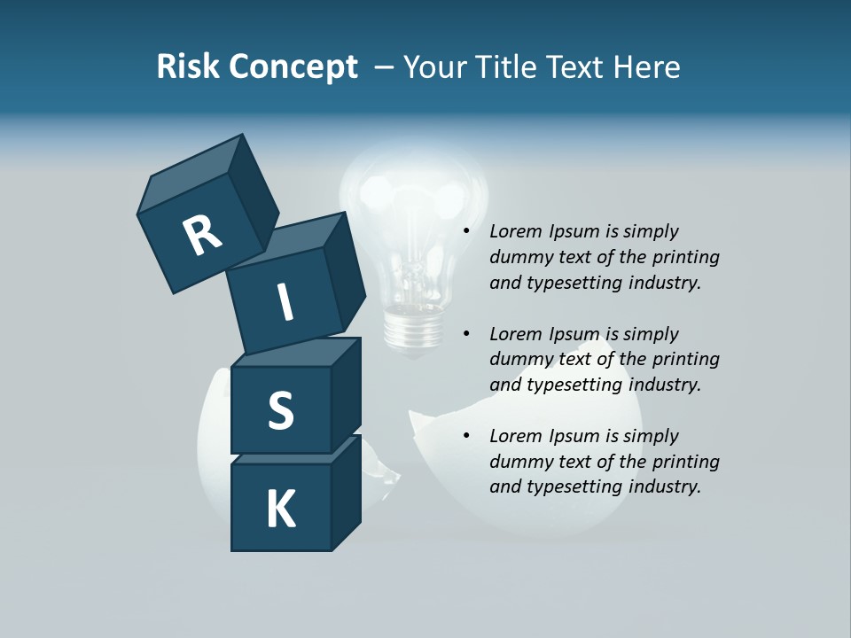 Lamp Concepts Nobody PowerPoint Template