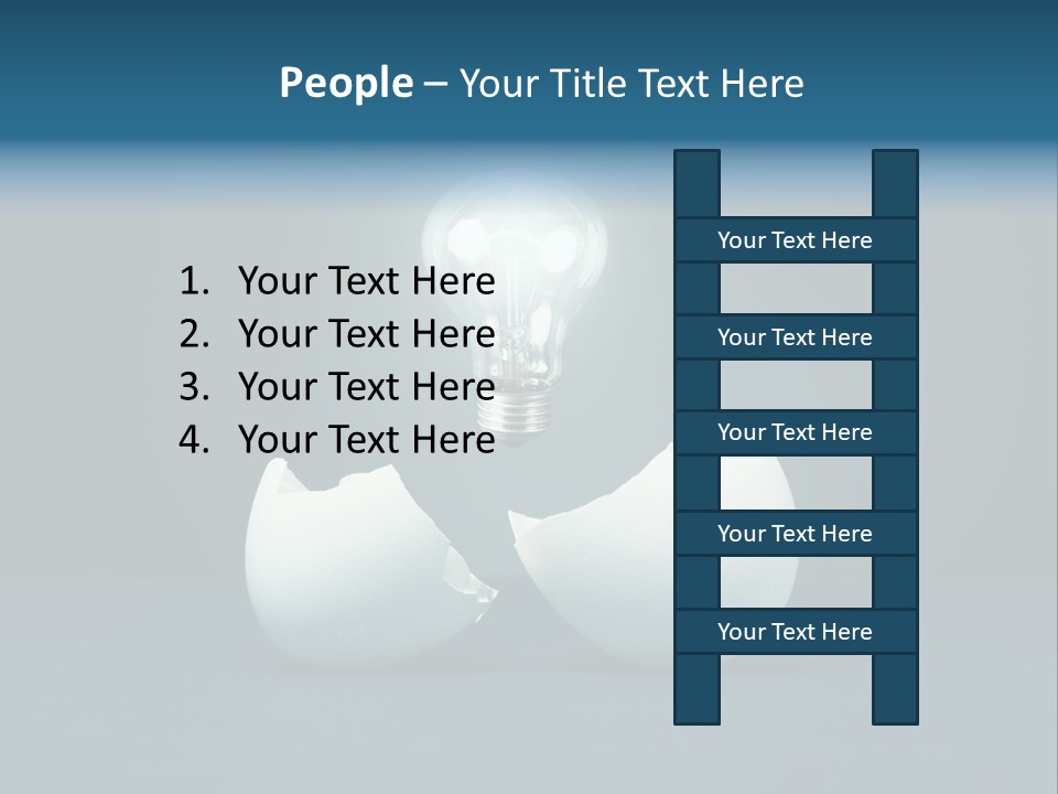 Lamp Concepts Nobody PowerPoint Template