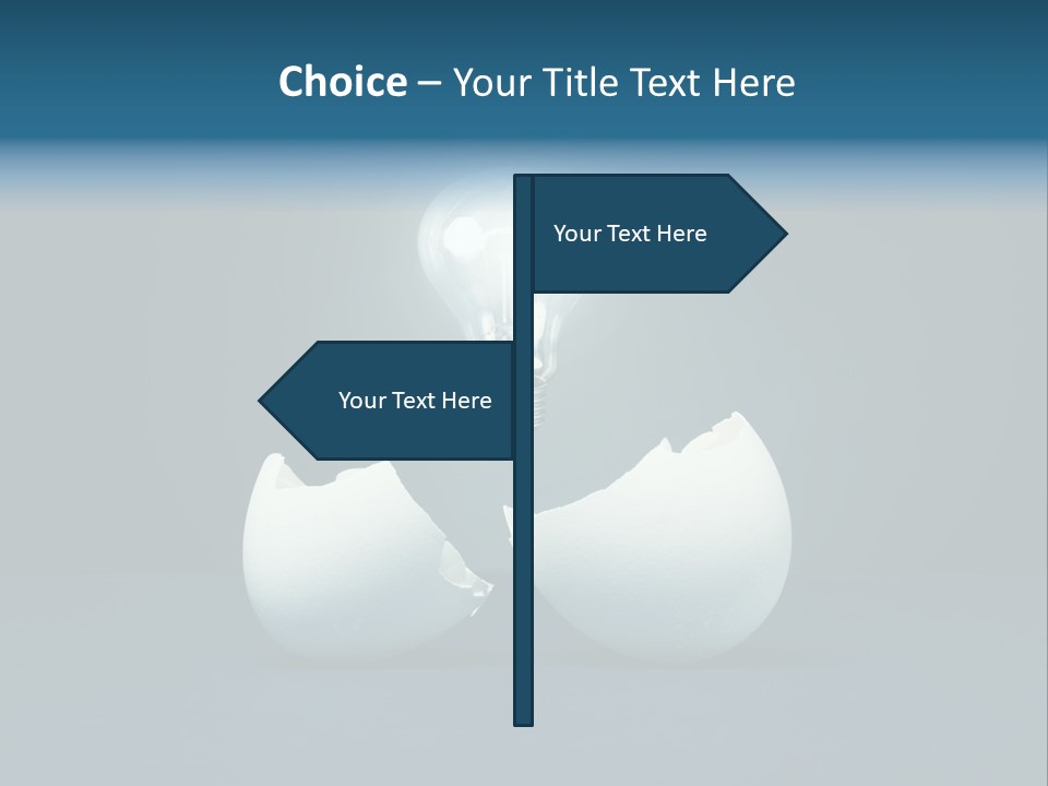 Lamp Concepts Nobody PowerPoint Template