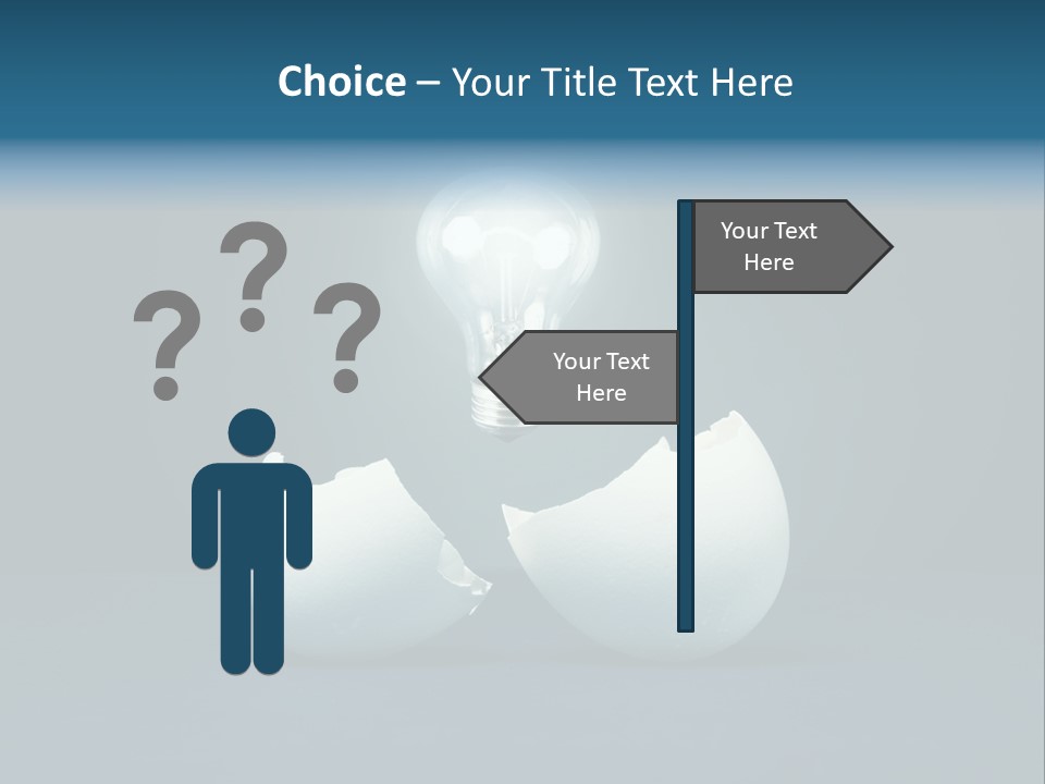 Lamp Concepts Nobody PowerPoint Template