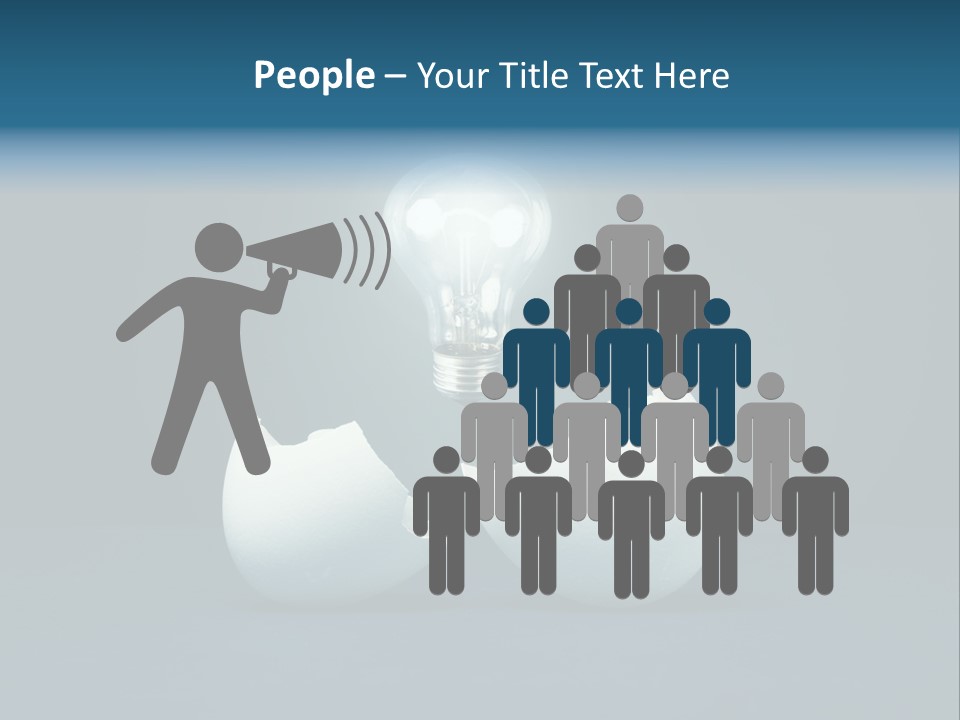 Lamp Concepts Nobody PowerPoint Template