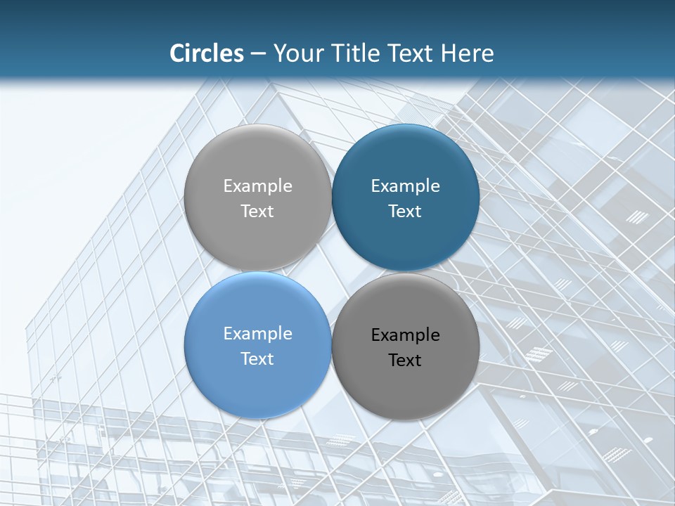 Direction Center Block PowerPoint Template