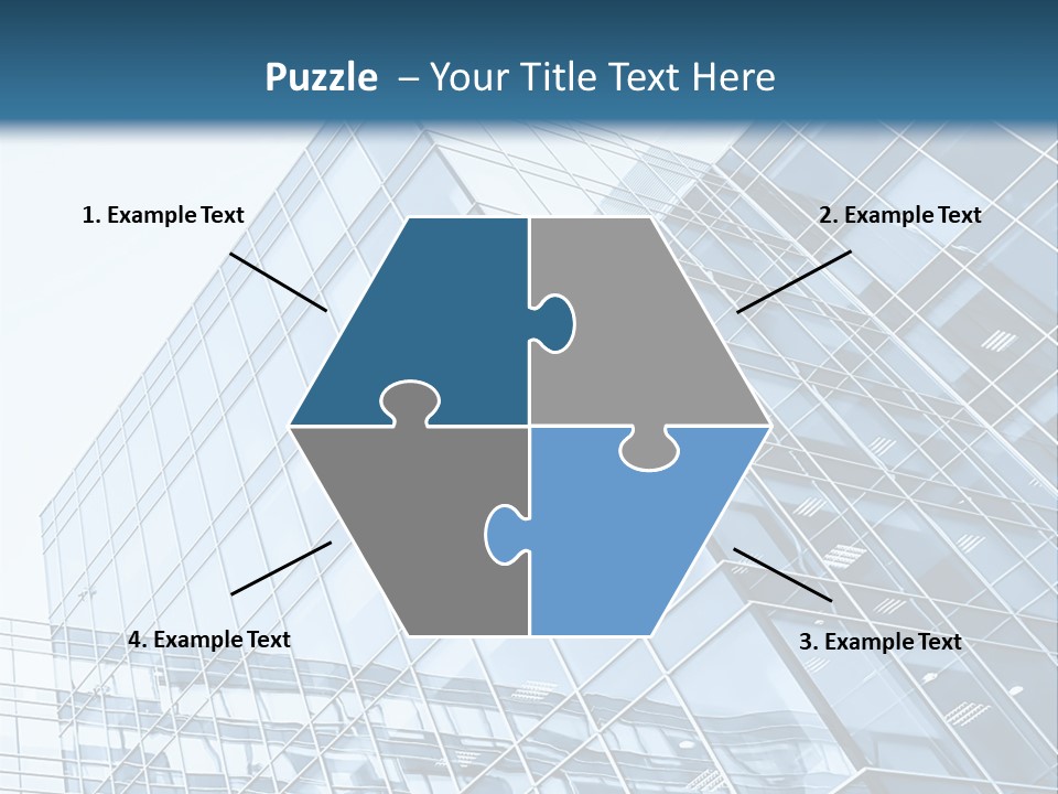 Direction Center Block PowerPoint Template