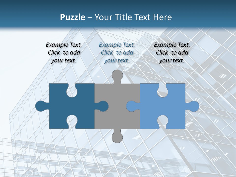 Direction Center Block PowerPoint Template