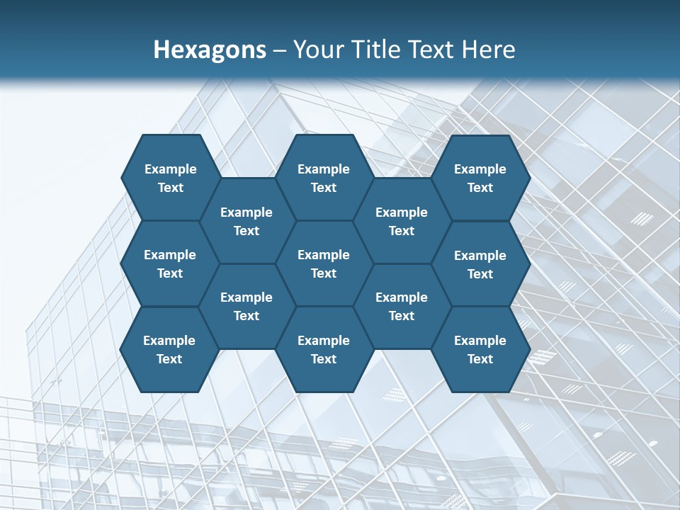 Direction Center Block PowerPoint Template