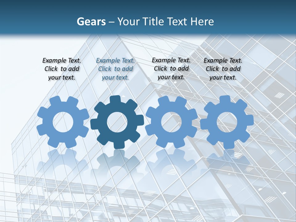 Direction Center Block PowerPoint Template