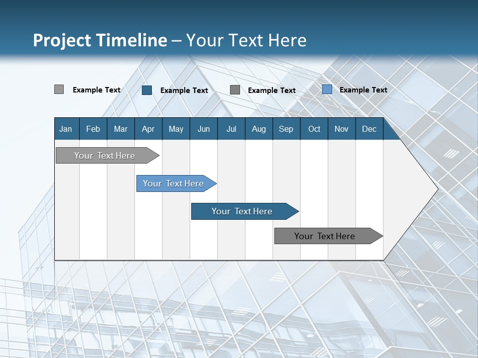 Direction Center Block PowerPoint Template