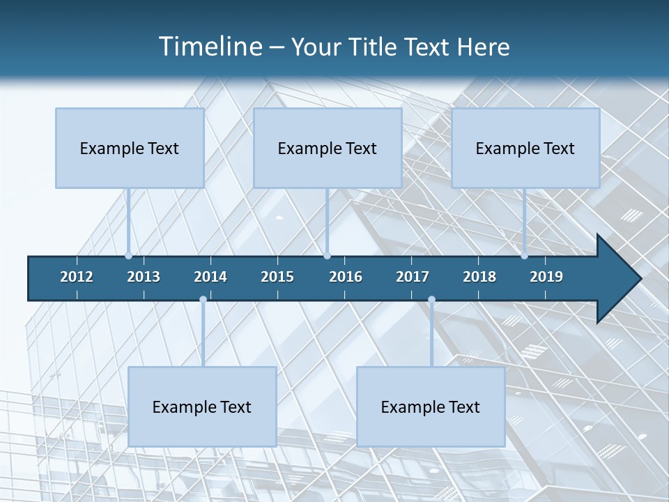 Direction Center Block PowerPoint Template
