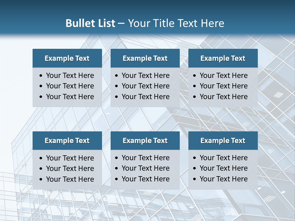 Direction Center Block PowerPoint Template