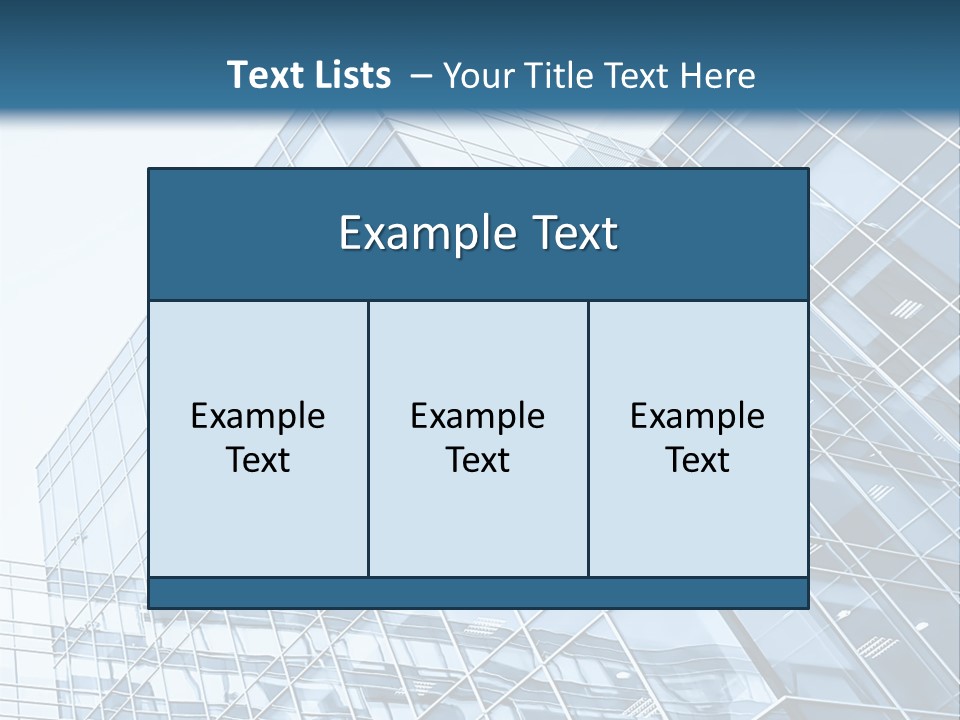 Direction Center Block PowerPoint Template