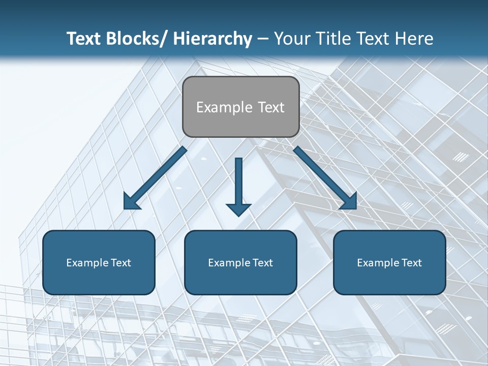 Direction Center Block PowerPoint Template