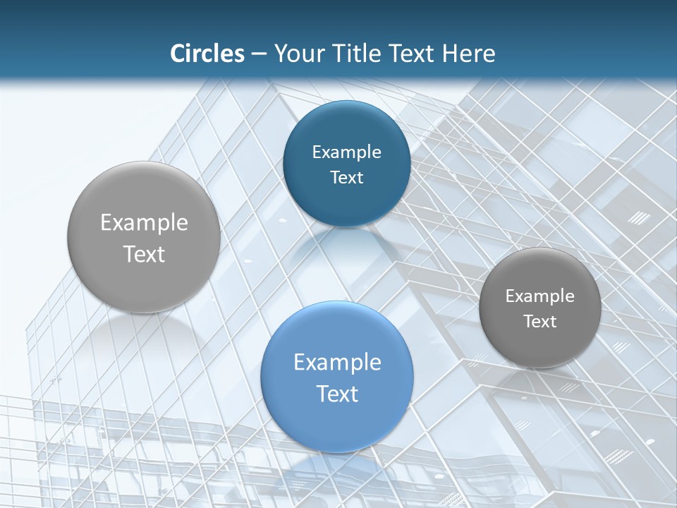 Direction Center Block PowerPoint Template