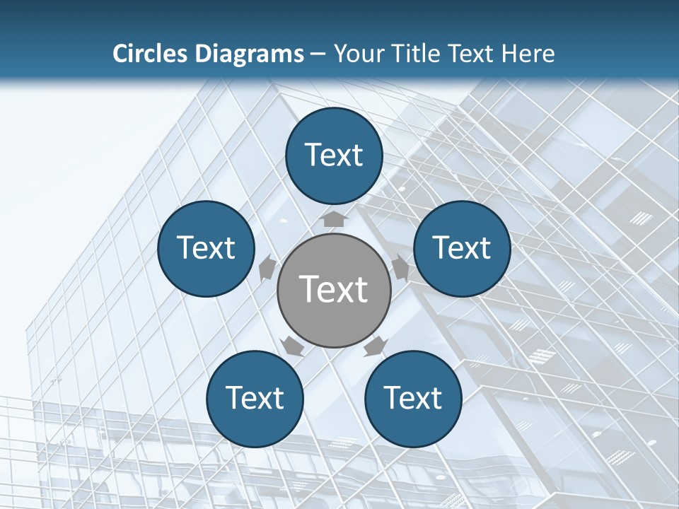 Direction Center Block PowerPoint Template