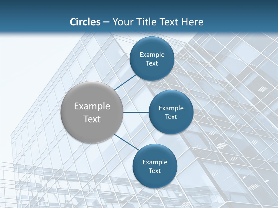 Direction Center Block PowerPoint Template