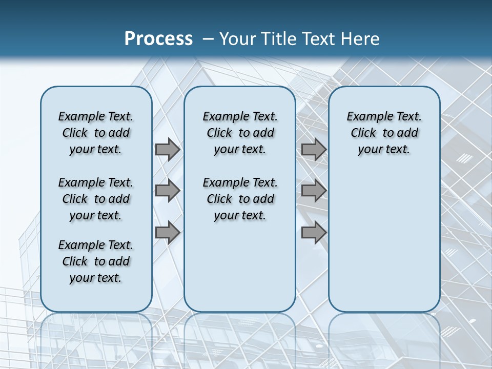 Direction Center Block PowerPoint Template