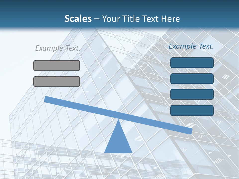 Direction Center Block PowerPoint Template