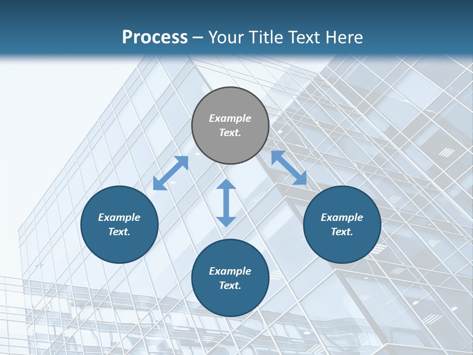 Direction Center Block PowerPoint Template