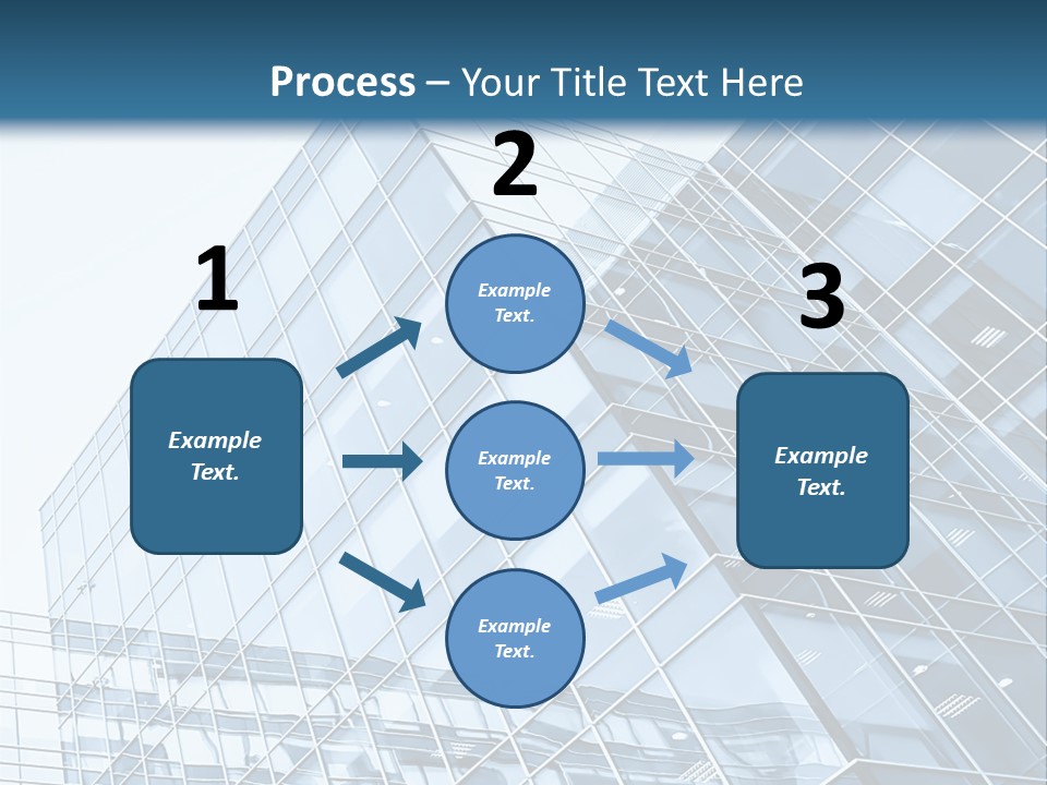 Direction Center Block PowerPoint Template