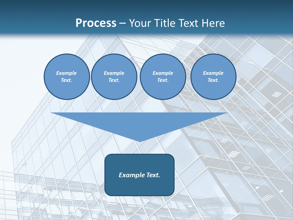 Direction Center Block PowerPoint Template