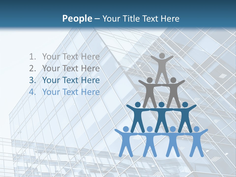 Direction Center Block PowerPoint Template