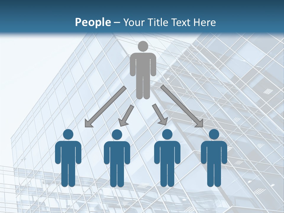 Direction Center Block PowerPoint Template