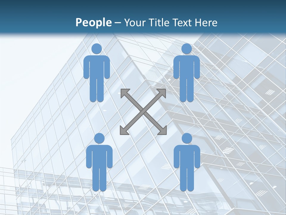 Direction Center Block PowerPoint Template