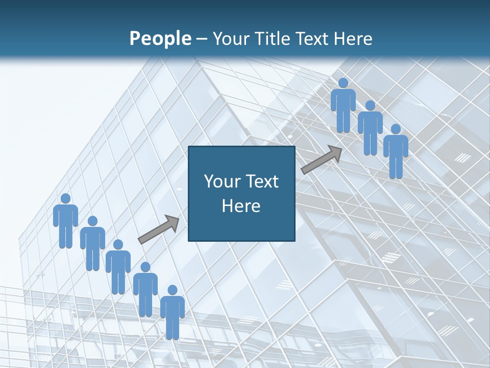 Direction Center Block PowerPoint Template