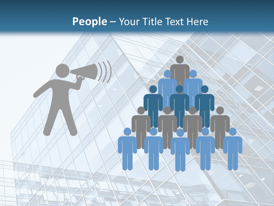 Direction Center Block PowerPoint Template