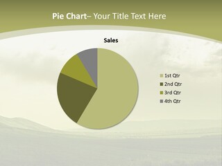 Sunny Scene Horizontal PowerPoint Template