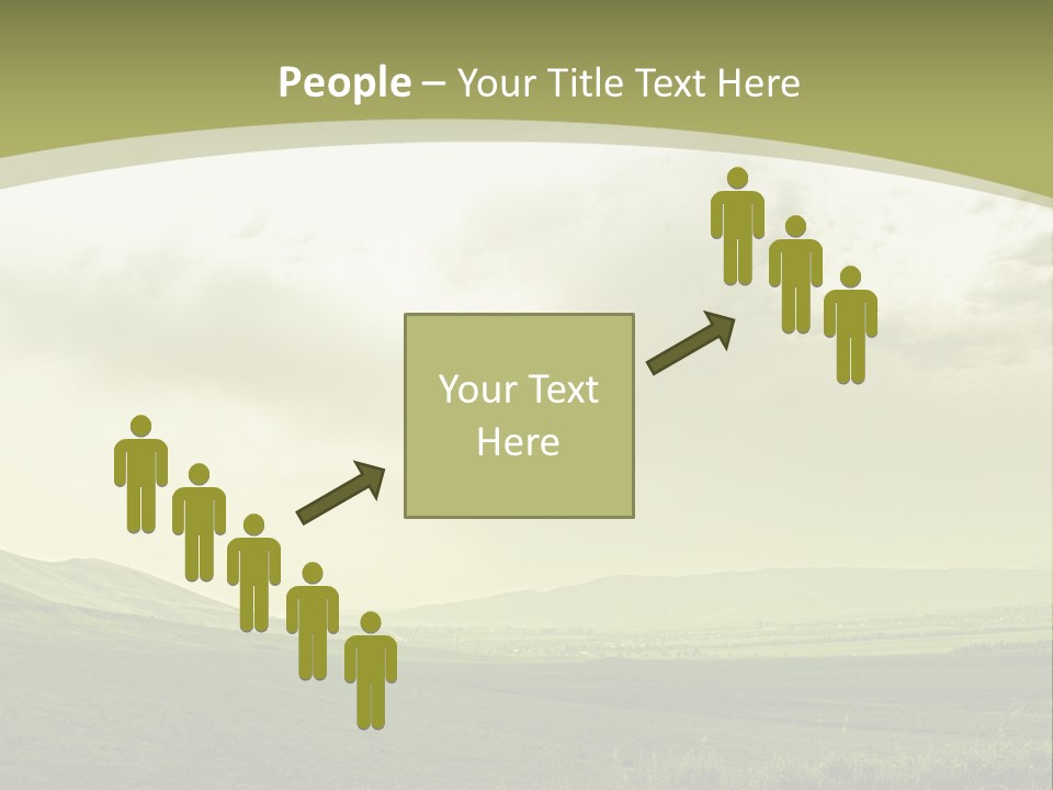 Sunny Scene Horizontal PowerPoint Template